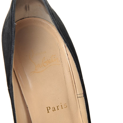 Christian Louboutin Suede So Kate 120 Pumps 38.5 Black 12 of 20