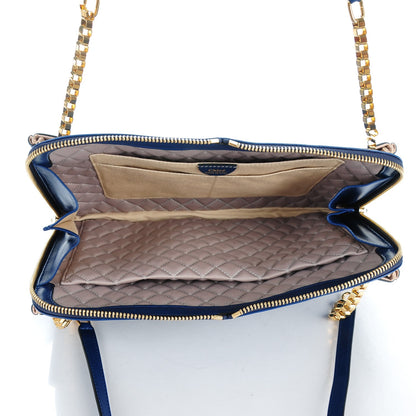 Chloe Calfskin Lucy Shoulder Bag Royal Navy 5 of 7