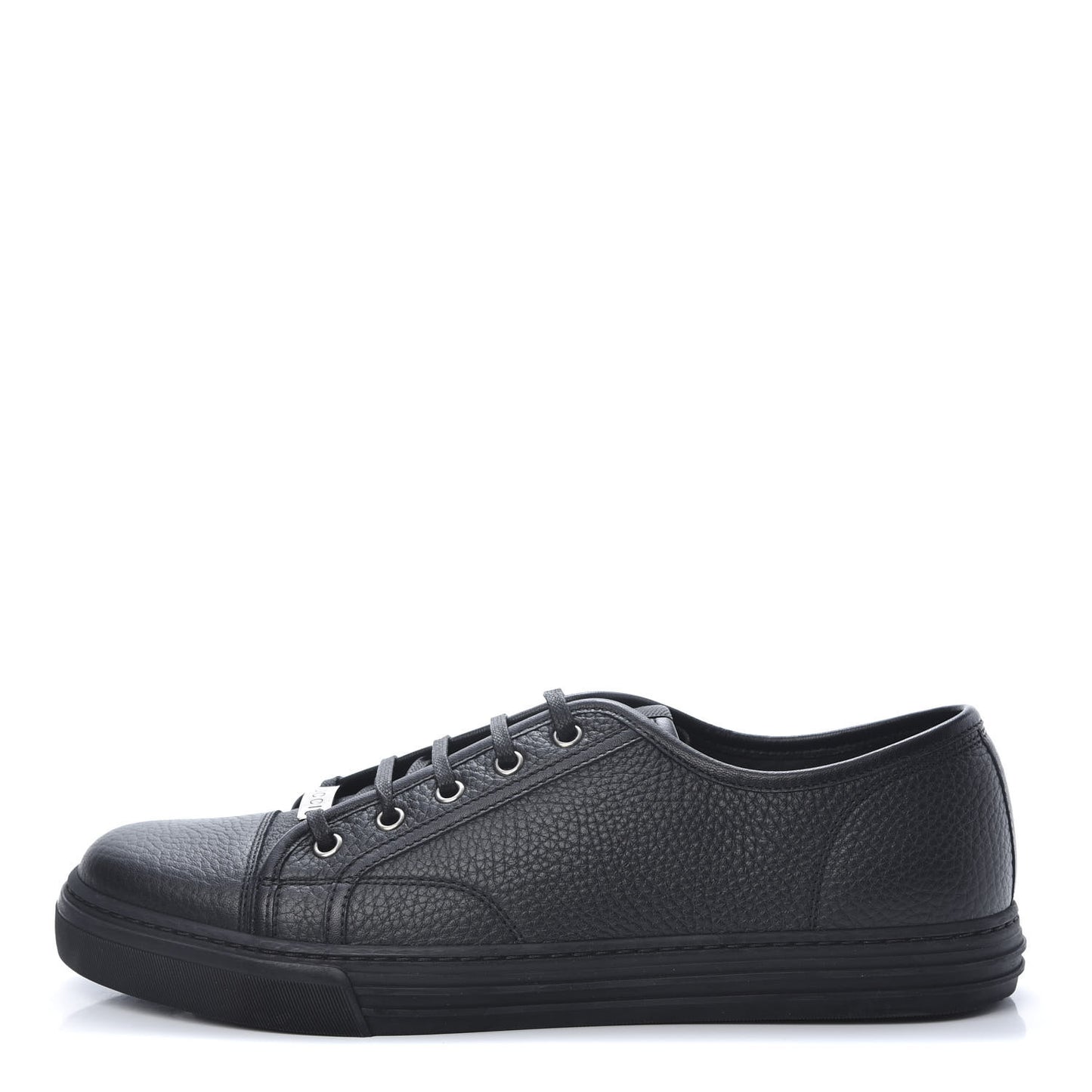 Nappa Mens Low Top Sneakers 9 Black