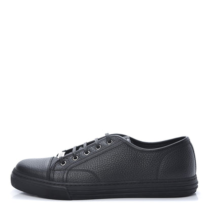 Gucci Nappa Mens Low Top Sneakers 9 Black 1 of 9