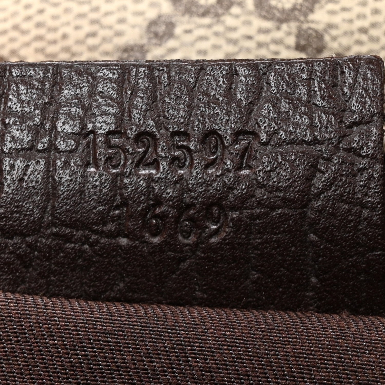 Gucci GG Monogram Plus Web Belt Bag Dark Brown 7 of 10