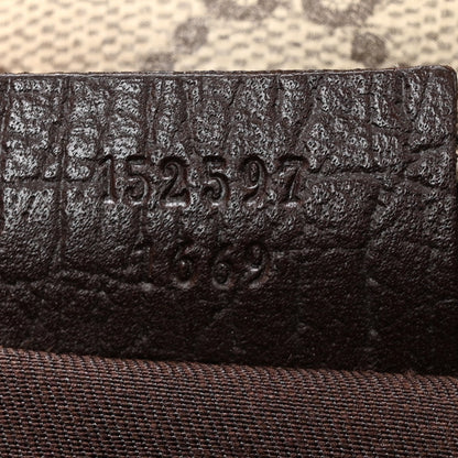 Gucci GG Monogram Plus Web Belt Bag Dark Brown 7 of 10