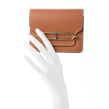 Hermes Evercolor Roulis Slim Wallet Gold 2 of 7