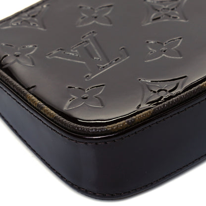 Louis Vuitton Vernis Monogram Mini Pochette Accessories Amarante 7 of 8
