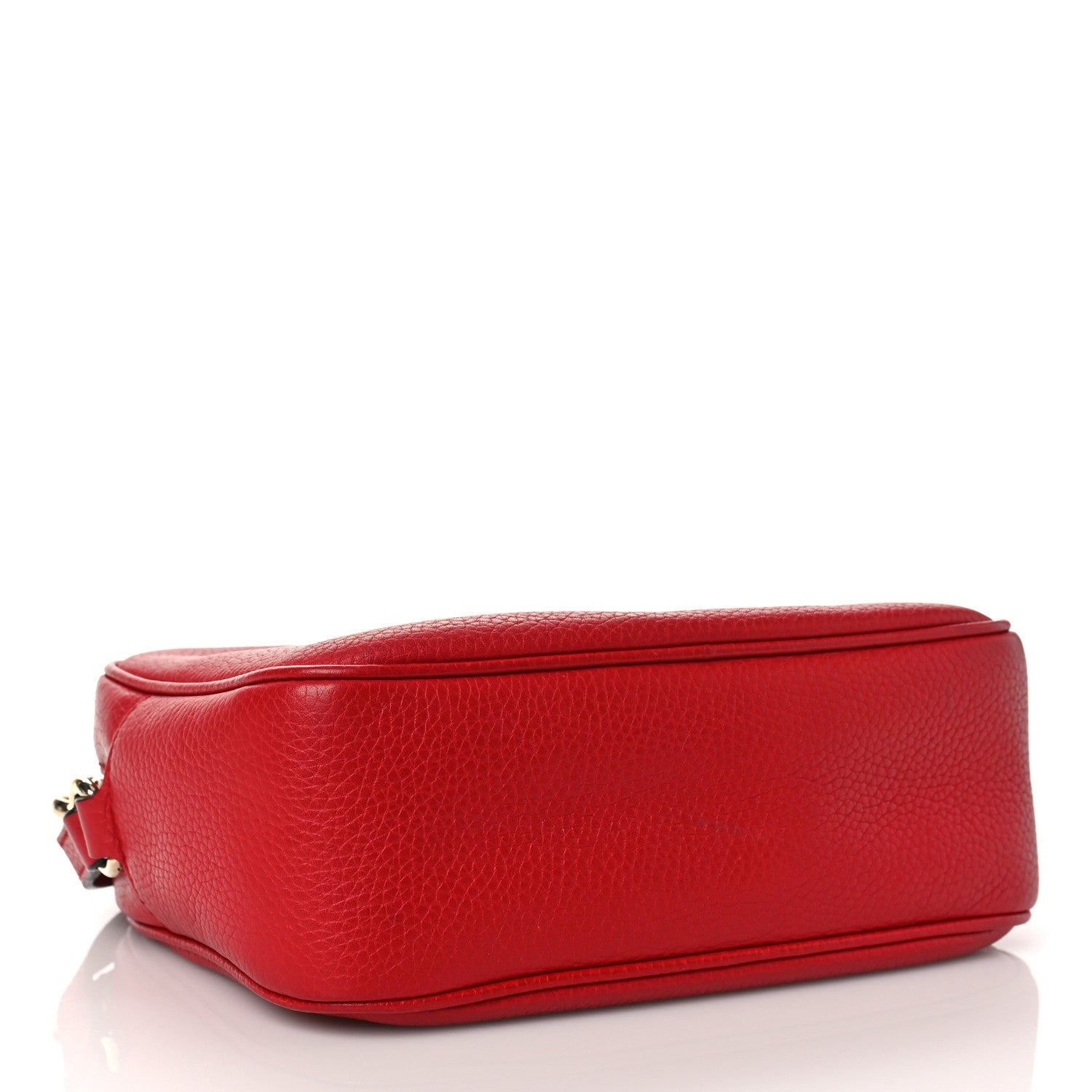 Gucci Pebbled Calfskin Small Soho Disco Bag Tabasco Red 4 of 10