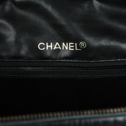 Chanel Lambskin Quilted Shoulder Bag Black 6 of 9