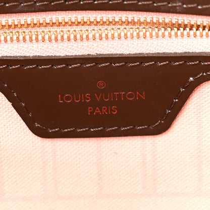 Louis Vuitton Damier Ebene Neo Neverfull MM Rose Ballerine 6 of 11