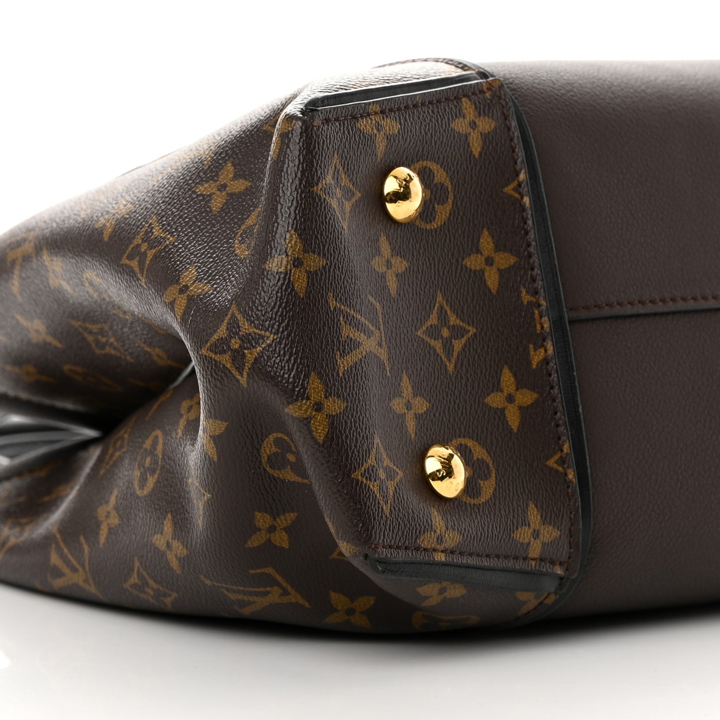 Veau Cachemire Monogram Tote W PM Chocolate