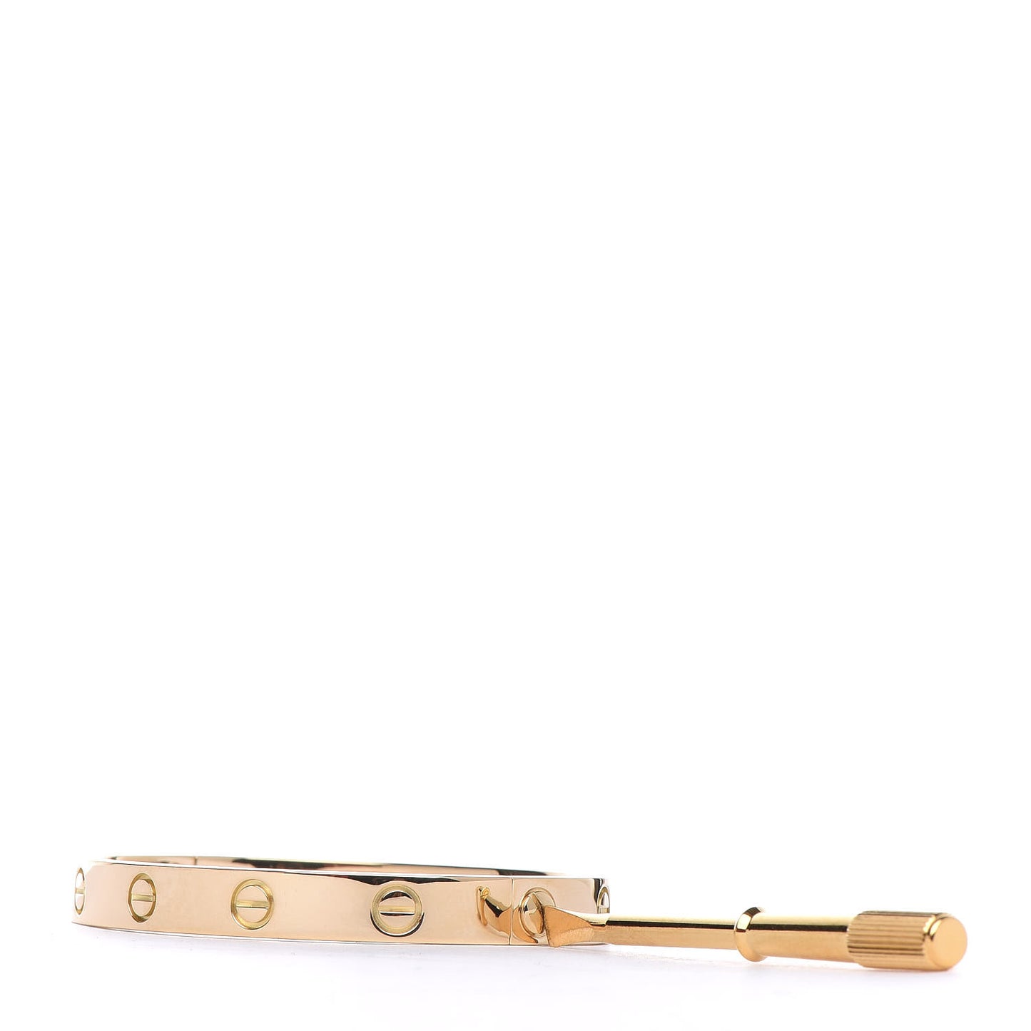 18K Yellow Gold LOVE Bracelet 16