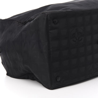 Chanel Nylon Travel Duffle Black 7 of 9