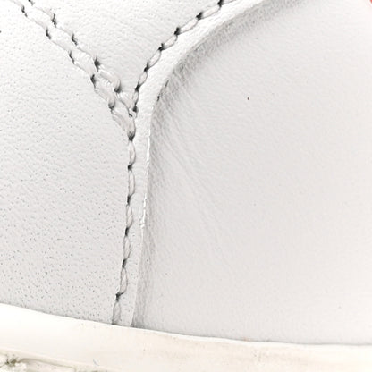 Hermes Calfskin Womens Advantage Sneakers 36 White Orange 12 of 13