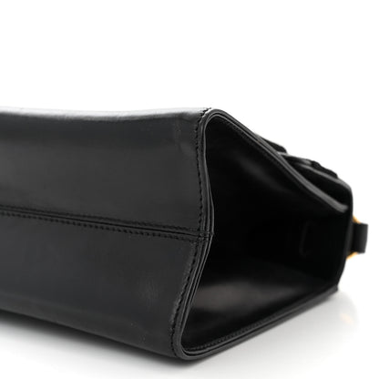 Salvatore Ferragamo Calfskin Vera Bow Mini Top Handle Crossbody Bag Black 9 of 11