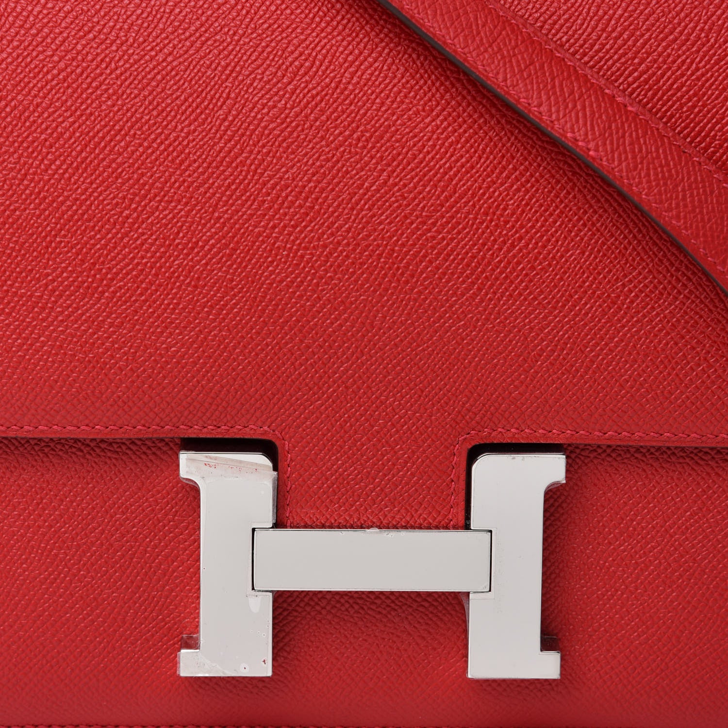 Hermes Epsom Constance 24 Rouge Casaque 10 of 13