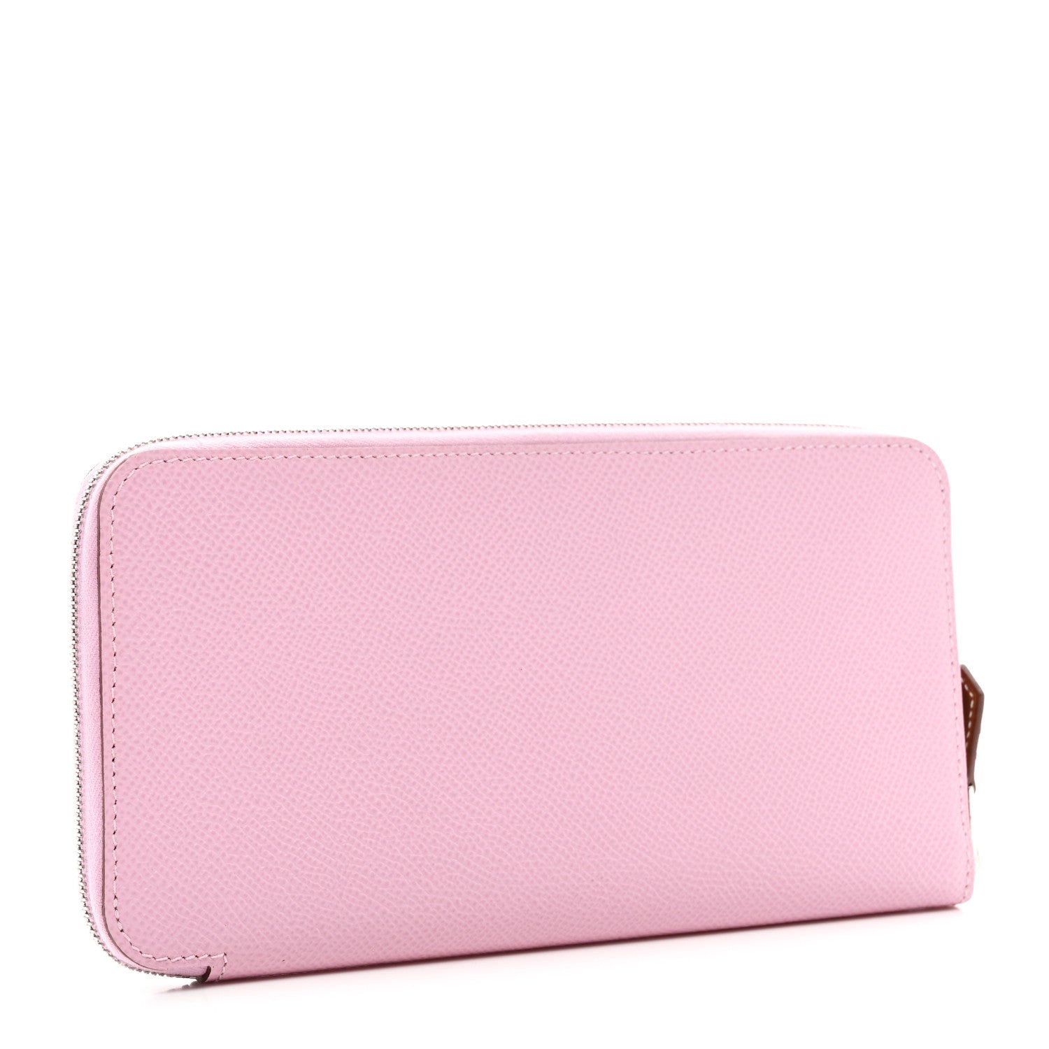 Hermes Epsom Silk'In Wallet Mauve Sylvestre Jaune Citron Cuivre 3 of 8