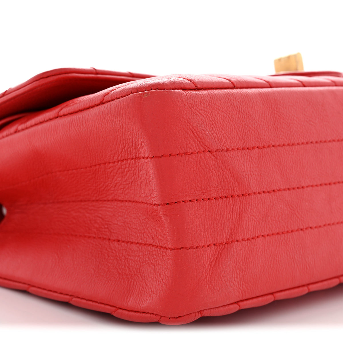 Calfskin Chevron Quilted 2.55 Reissue 225 Flap Red