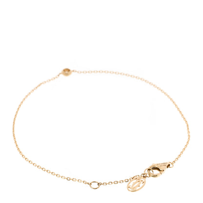 Cartier 18K Yellow Gold Diamond XS D'Amour Bracelet 2 of 3