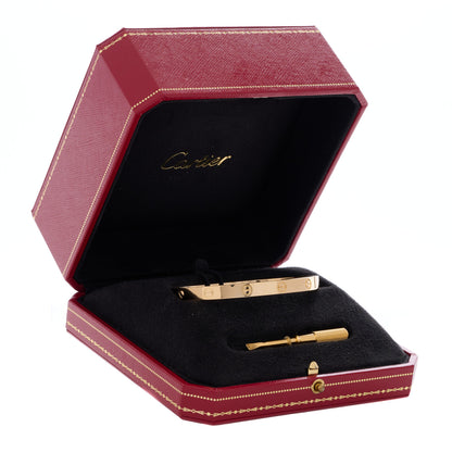 Cartier 18K Yellow Gold LOVE Bracelet 19 5 of 5