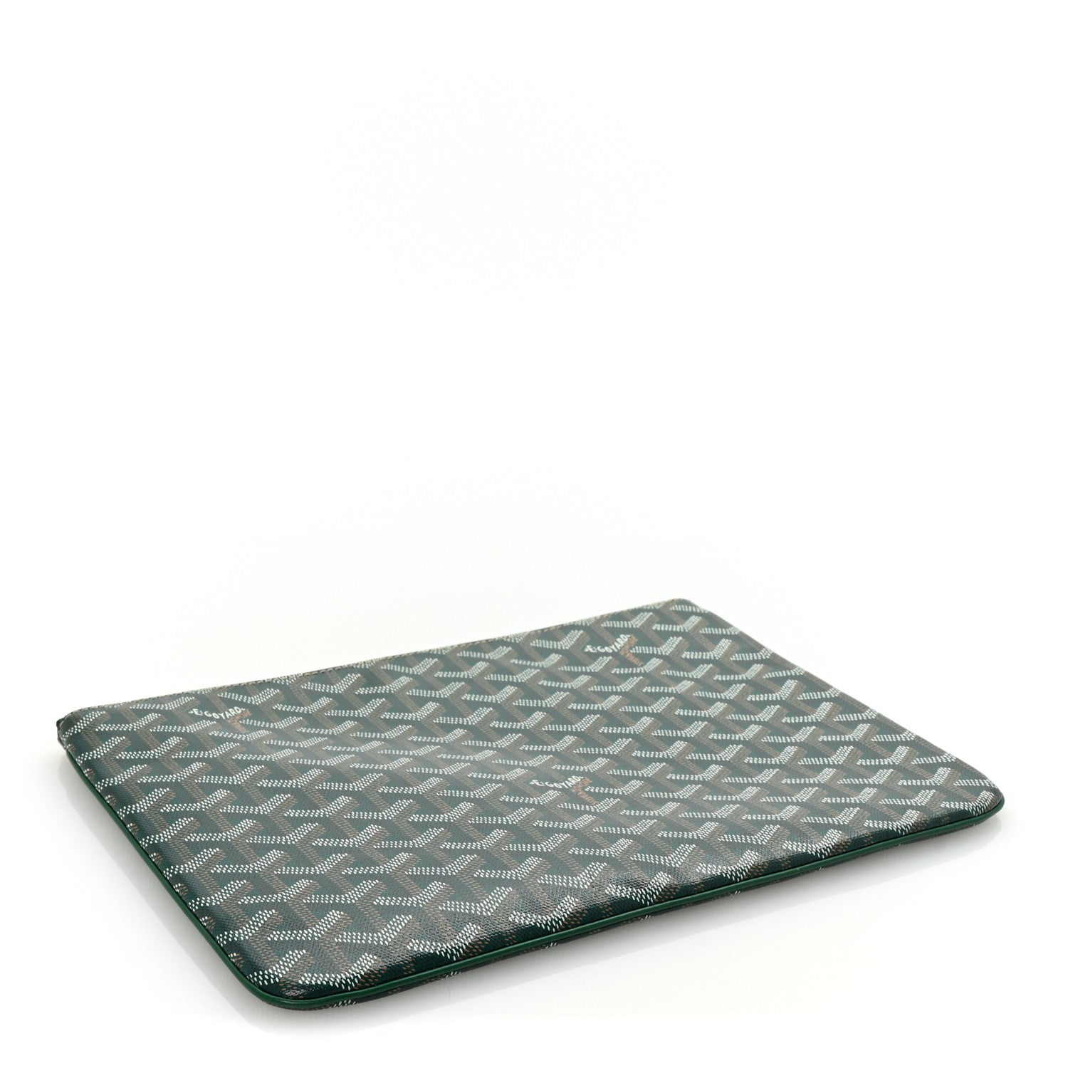 Goyard Goyardine Senat Pochette MM Green 4 of 7