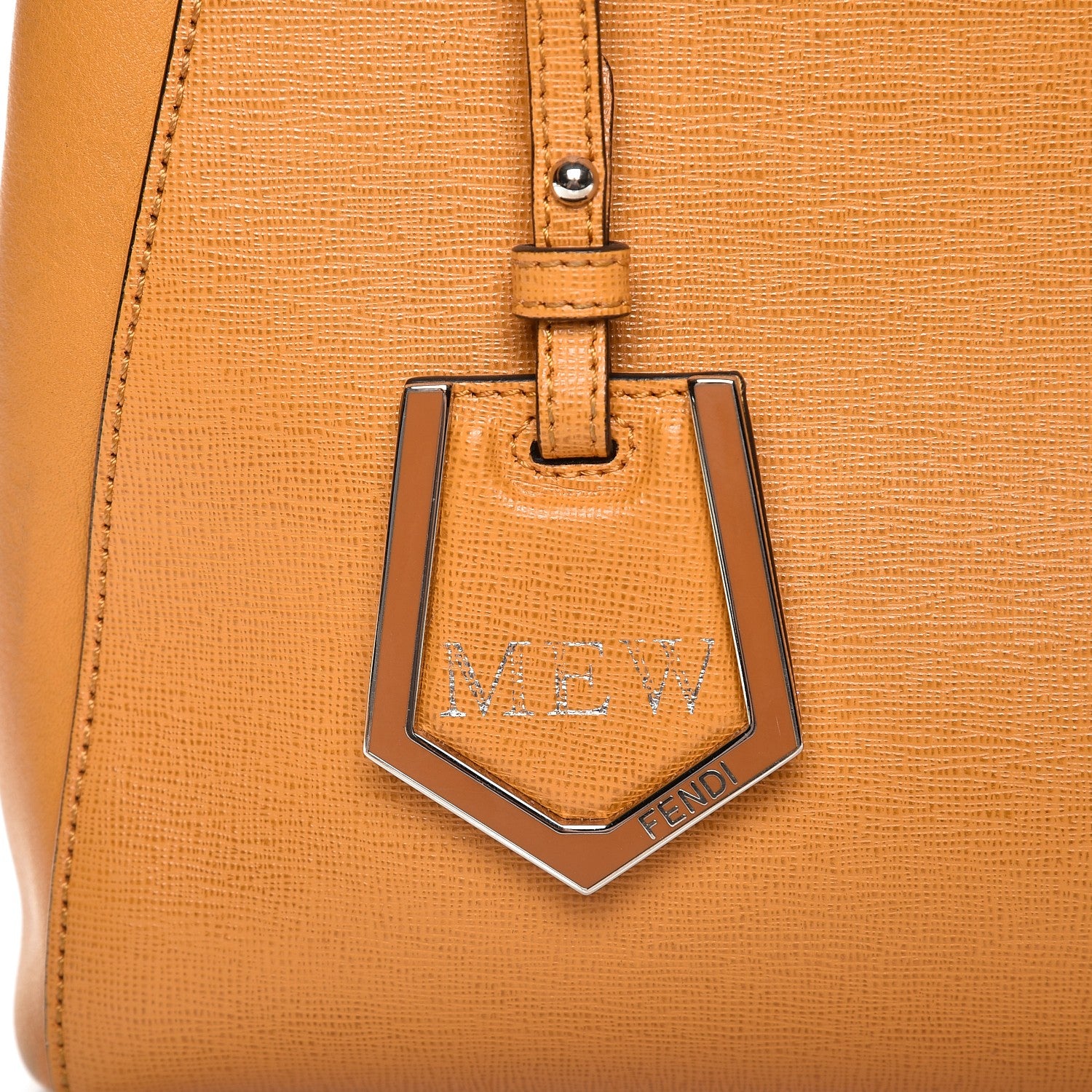 Fendi Vitello Elite Petite 2Jours Tote Syrup 11 of 12