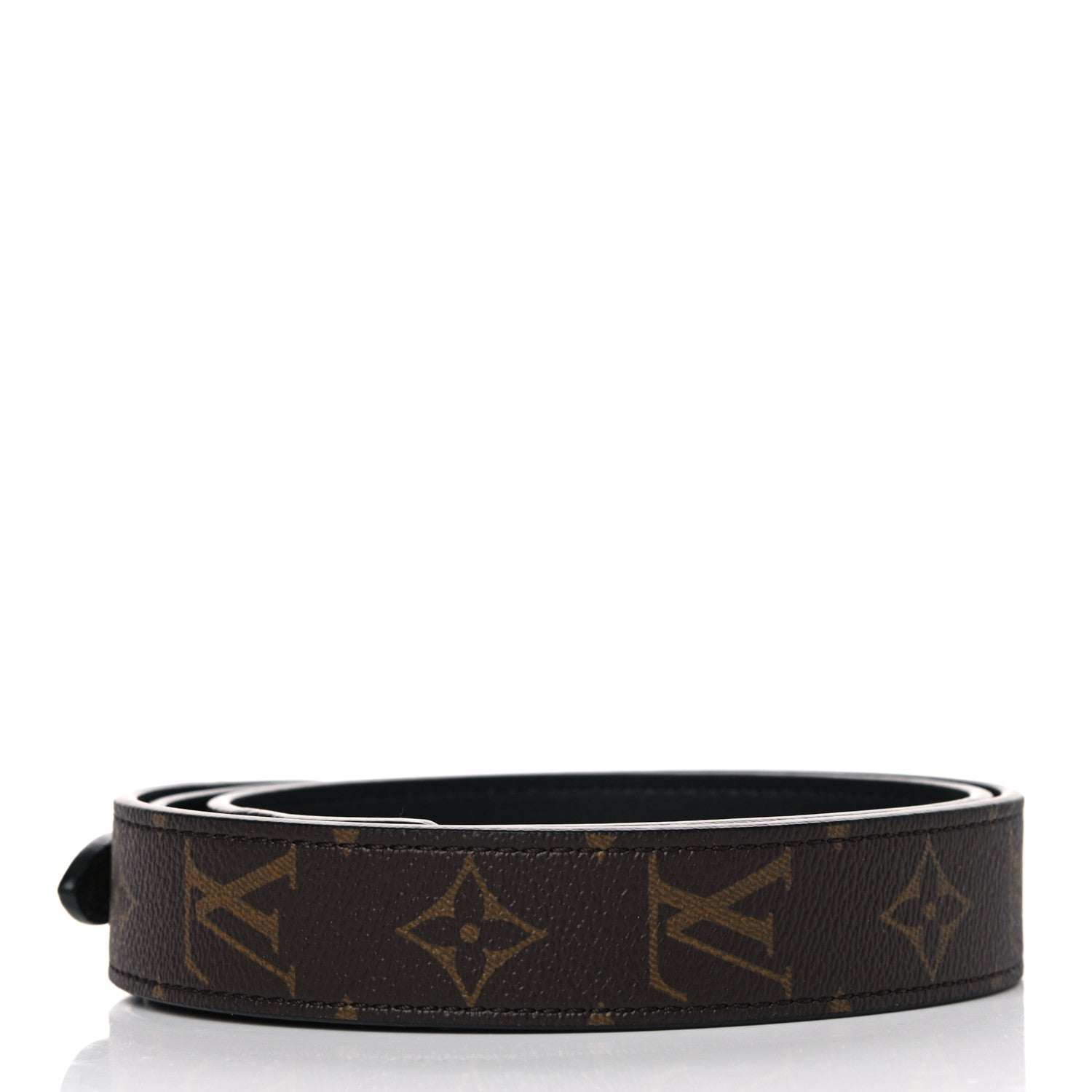 Louis Vuitton Monogram Bandouliere Shoulder Strap XL Black 2 of 6