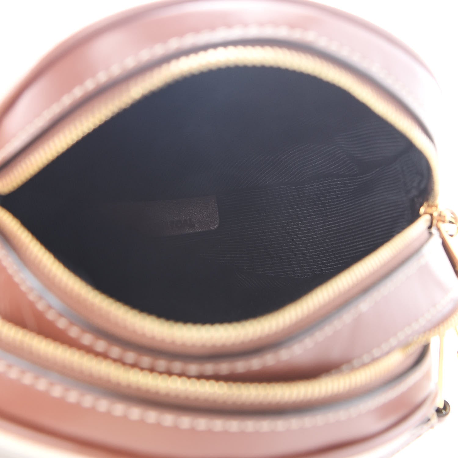 Burberry Canvas Calfskin Louise Bag Natural 5 of 8