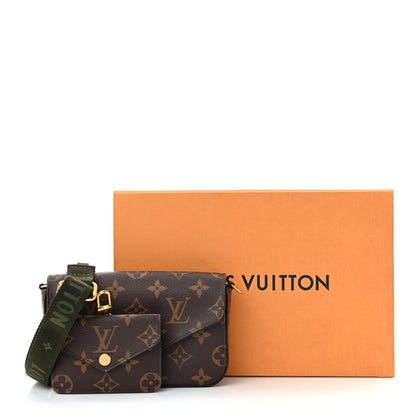 Louis Vuitton Monogram Felicie Strap & Go Kaki 10 of 10