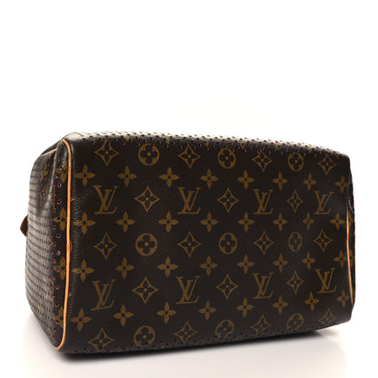 Louis Vuitton Monogram Perforated Speedy 30 Fuchsia 4 of 14