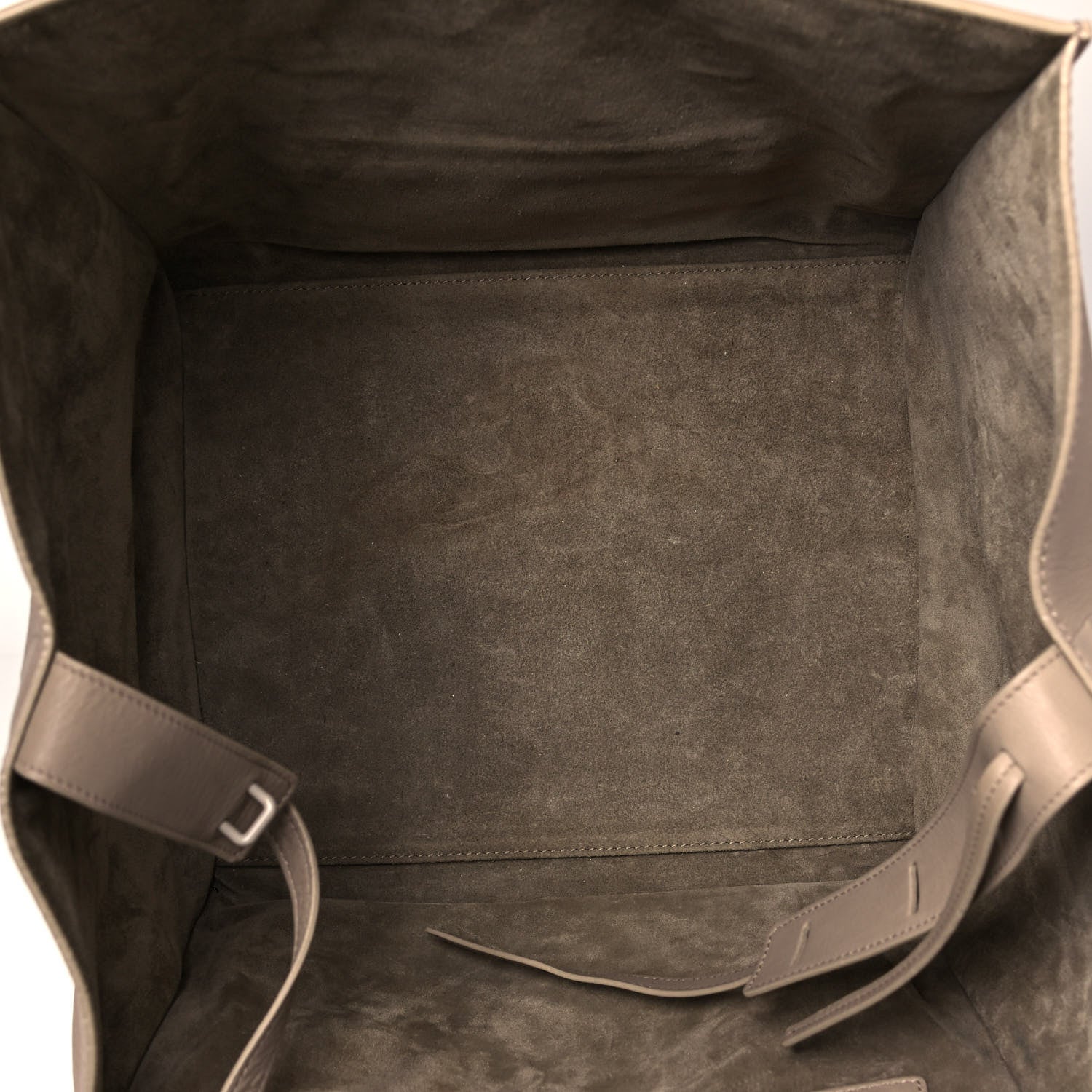 Celine Supple Calfskin Medium Phantom Luggage Beige 5 of 19