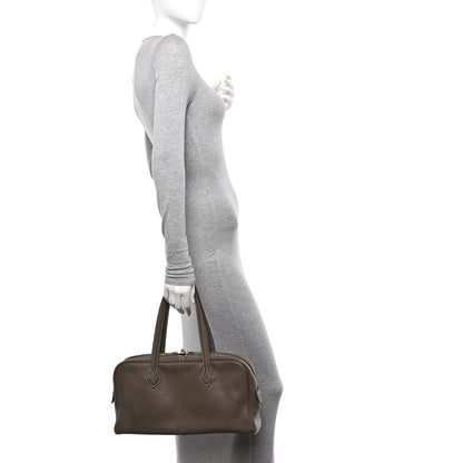 Hermes Taurillon Clemence Victoria Elan 38 Etoupe 2 of 12