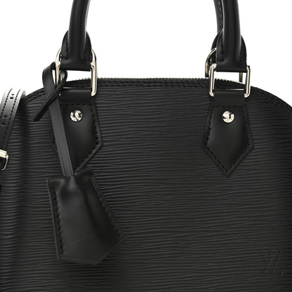 Louis Vuitton Epi Alma BB Black 7 of 9