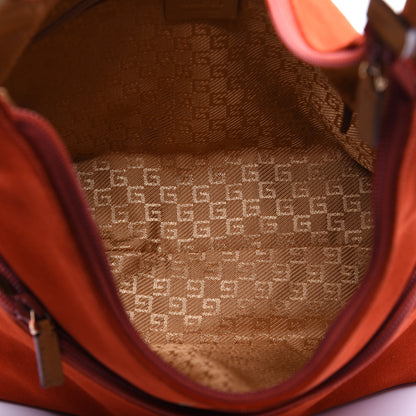 Gucci Suede Small Hobo Orange 5 of 15