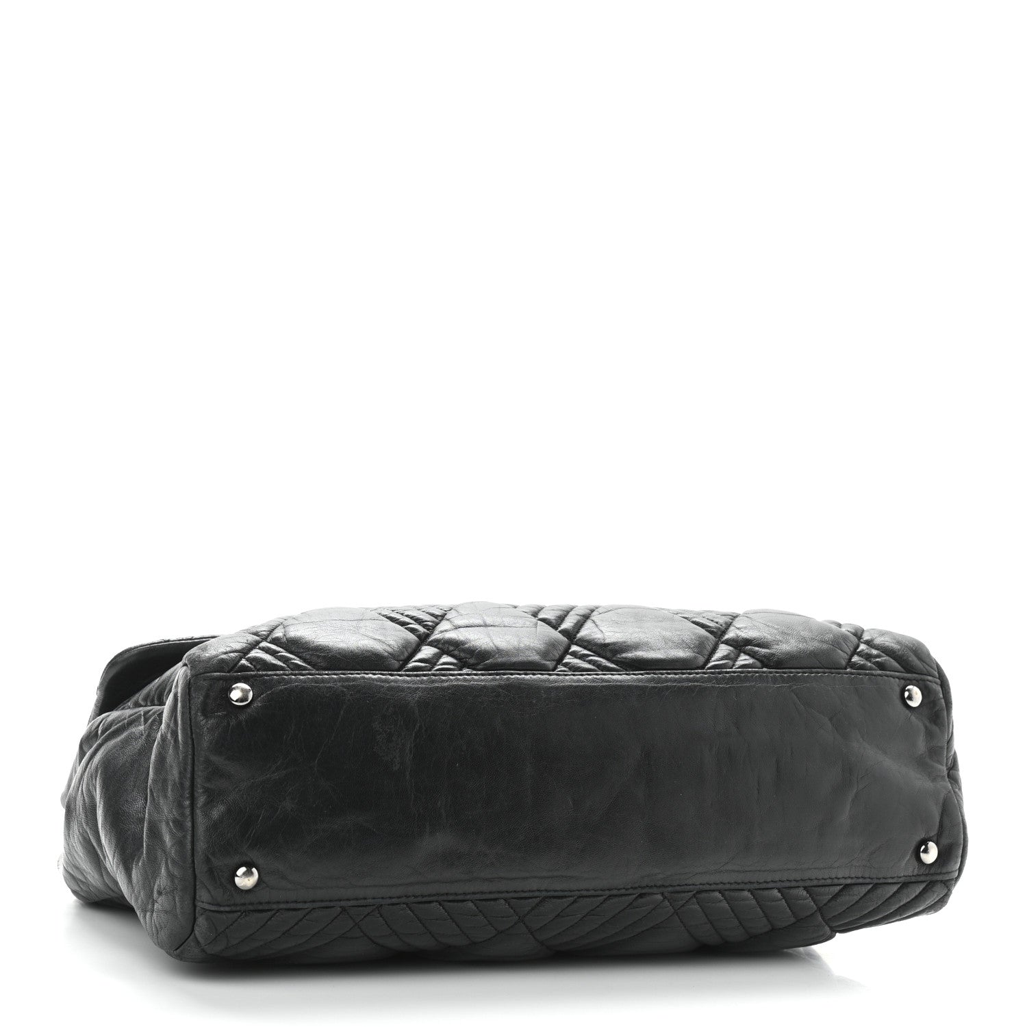 Chanel Lambskin In and Out XL Maxi Flap Black 4 of 11