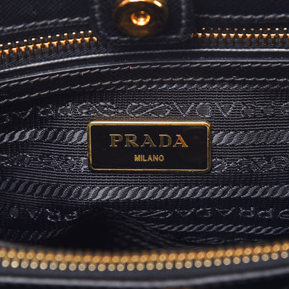 Prada Saffiano Lux Medium Tote Nero Black 7 of 13