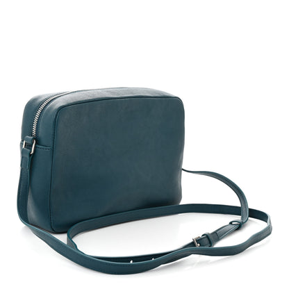 Saint Laurent Lambskin Monogram Small Lou Camera Bag Peacock 3 of 10