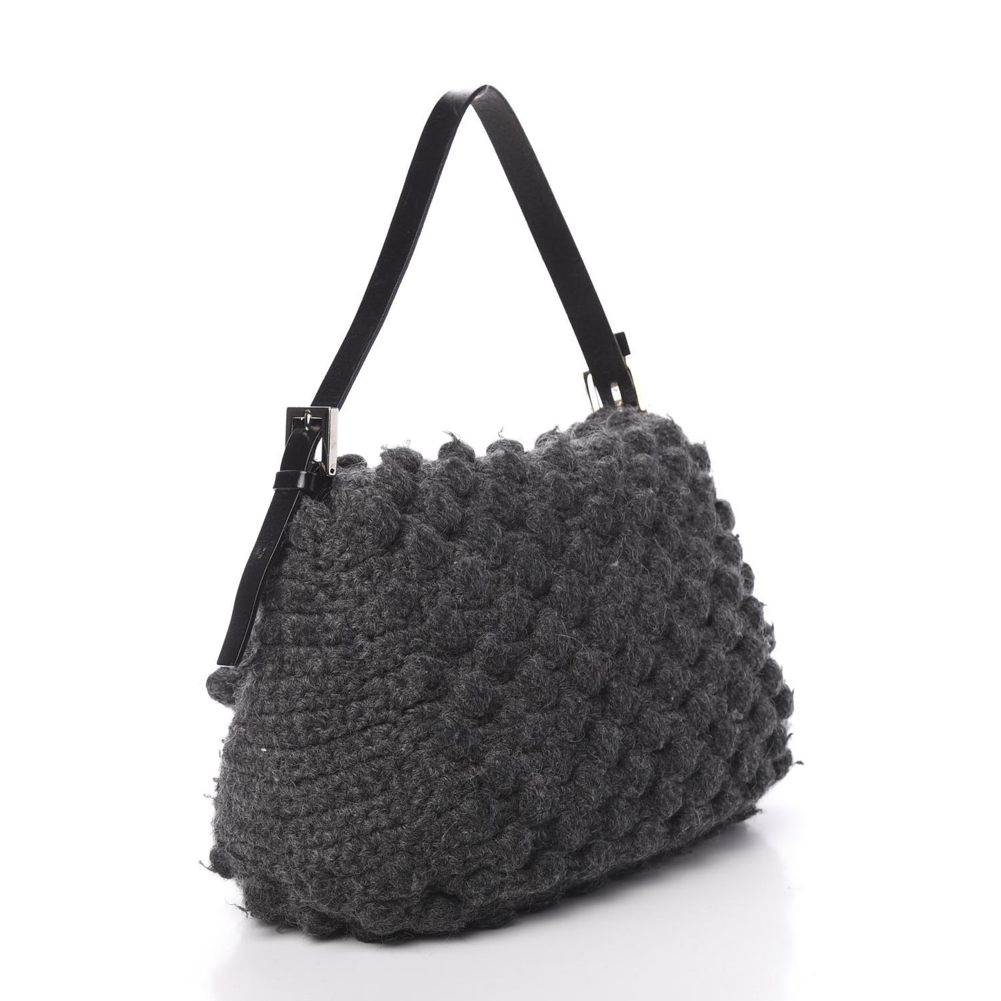 Woven Knit Baguette Grey