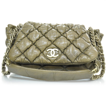 Chanel Leather Small Bubble Quilt Flap Bag 1 of 12