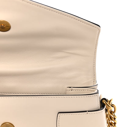 Gucci Nappa Pearl Studded Mini Queen Margaret Broadway Shoulder Bag Mystic White 8 of 10