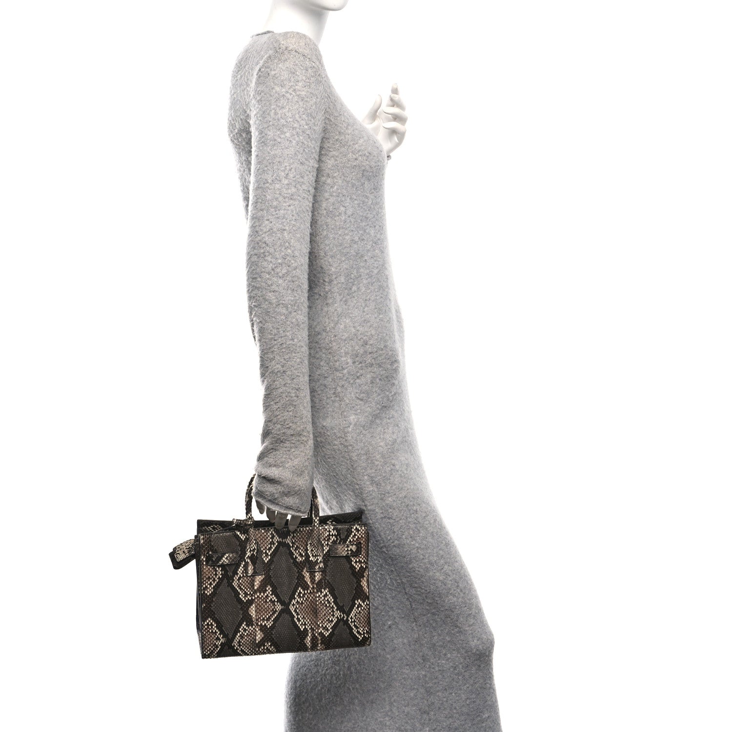 Saint Laurent Snakesin Baby Sac De Jour Roccia 2 of 10