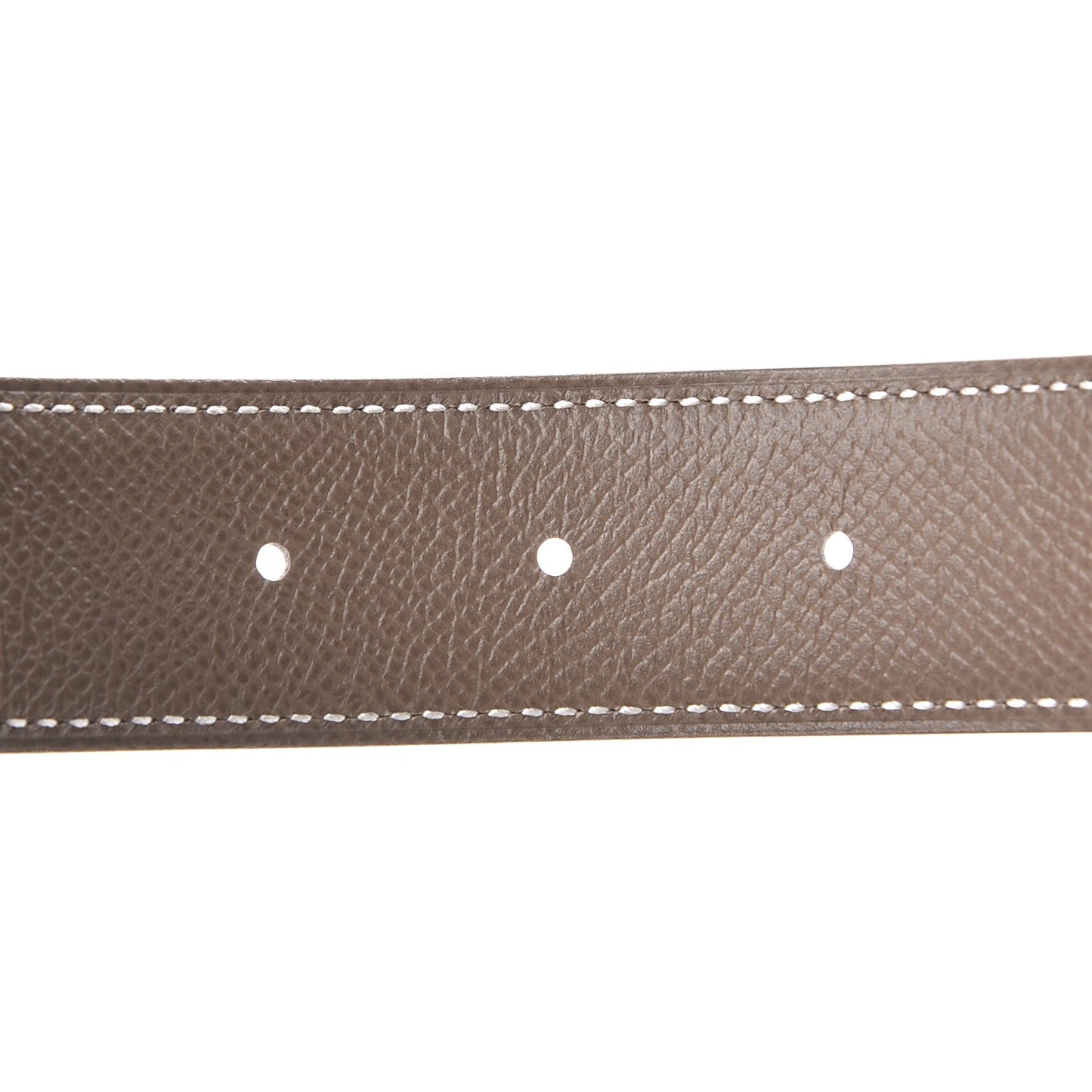 Swift Epsom 32mm Belt Strap 80 Black Etoupe