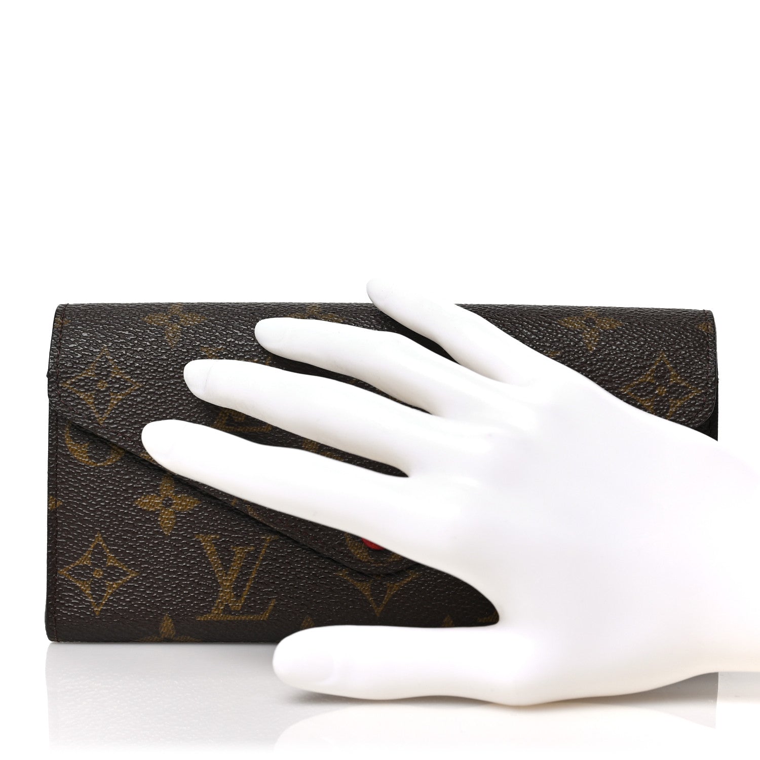 Louis Vuitton Monogram Josephine Wallet Red 2 of 9