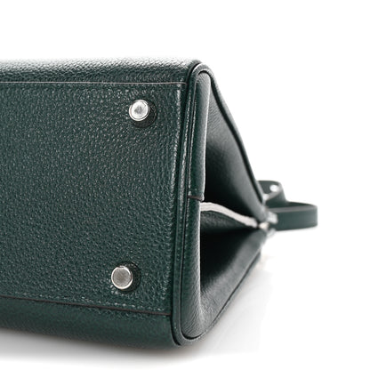 Gucci Grainy Calfskin Zumi Top Handle Bag Vintage Green 10 of 10