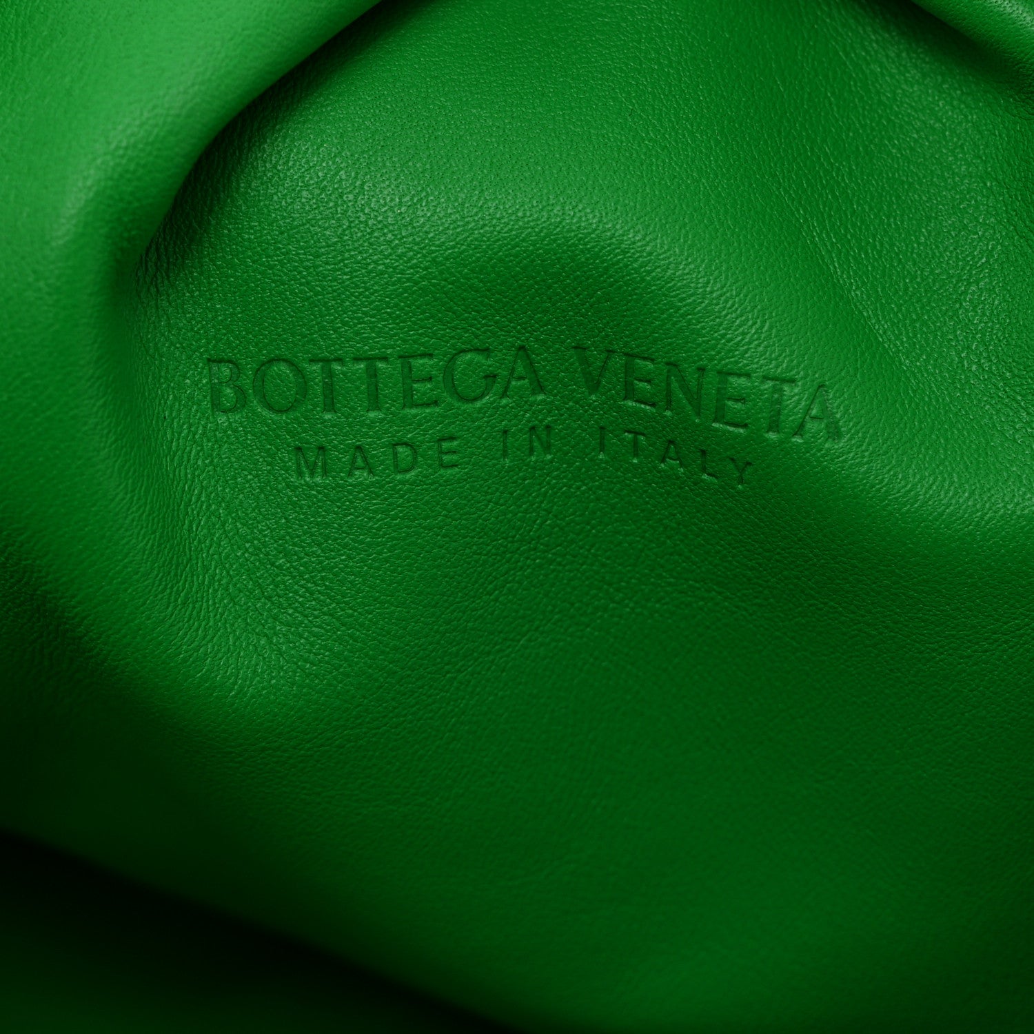 Bottega Veneta Smooth Butter Calf The Pouch Oversized Clutch Parakeet 6 of 7