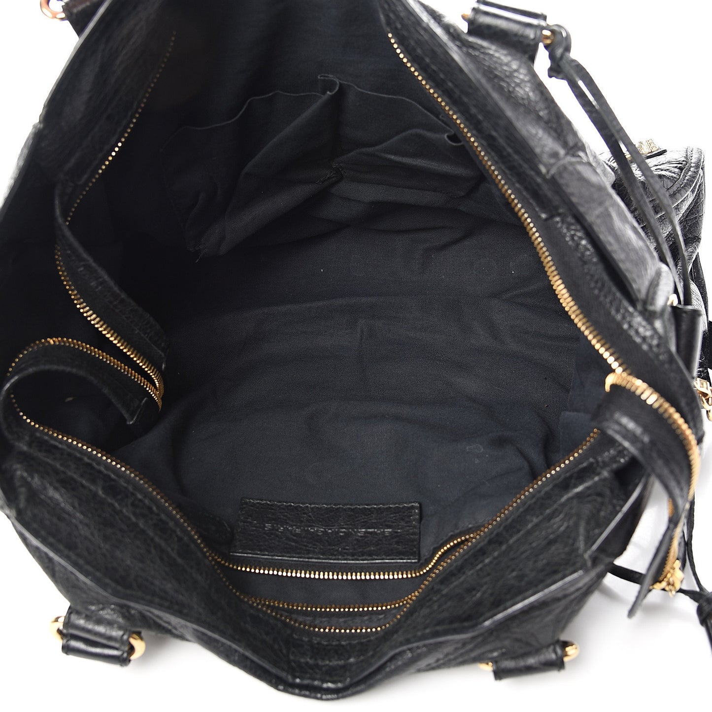 Agneau Giant 12 Gold Hardware City Black