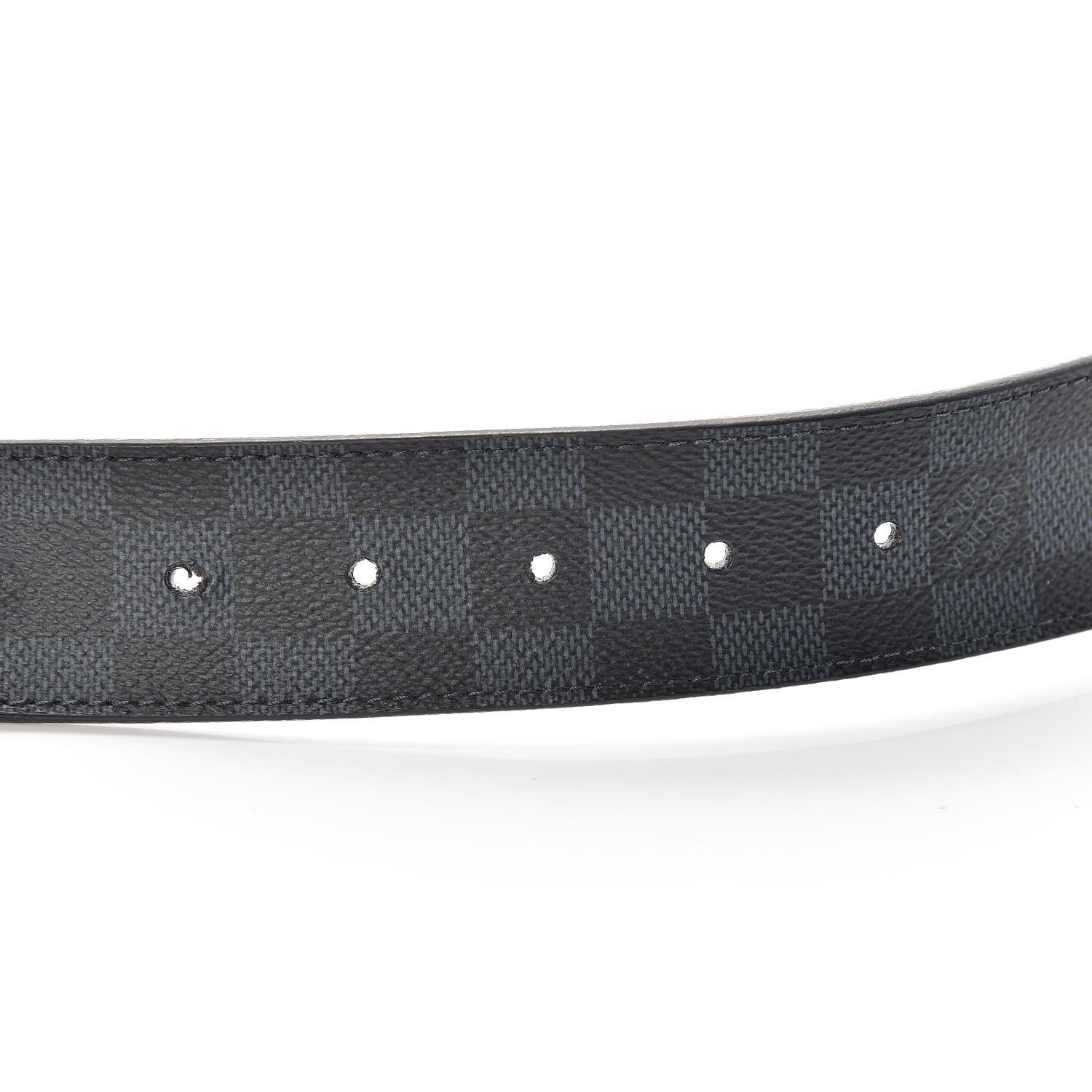 Louis Vuitton Damier Graphite LV Initiales Belt 100 40 6 of 8
