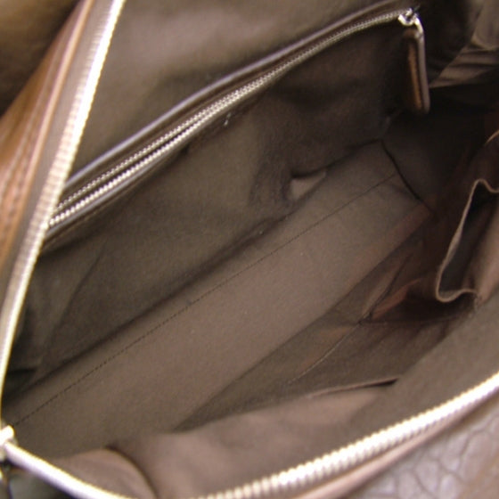 Lambskin KARENINA Large Tote Brown