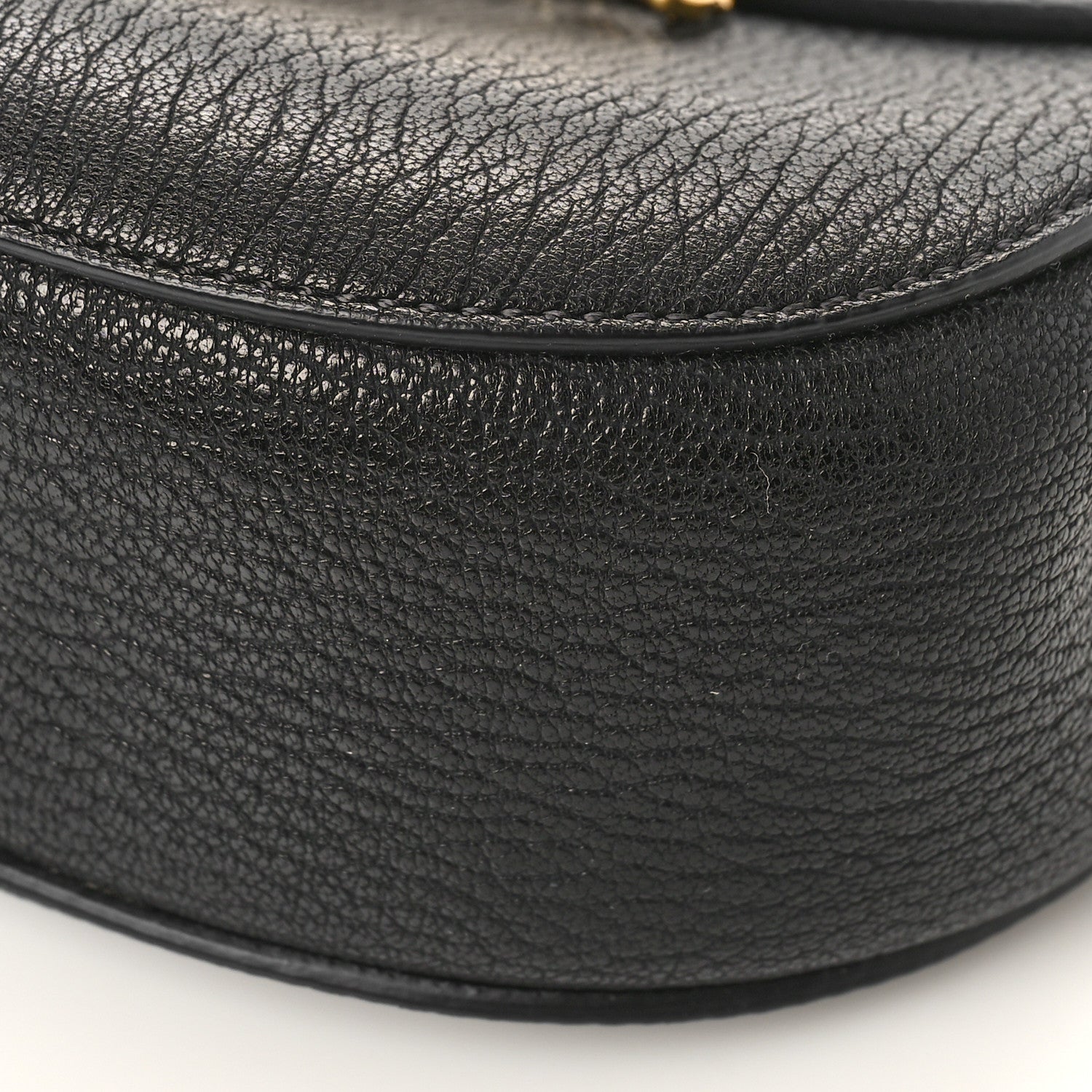 Chloe Grained Lambskin Drew Shoulder Bag Black 8 of 8