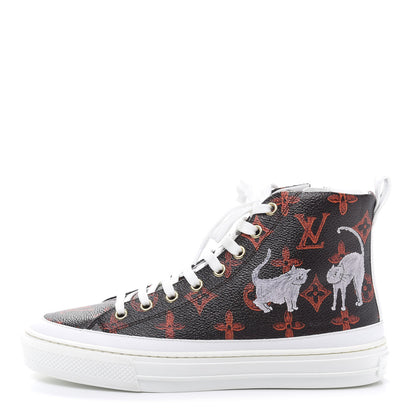 Louis Vuitton Catogram Stellar Sneaker Boots 36 Marron 1 of 9
