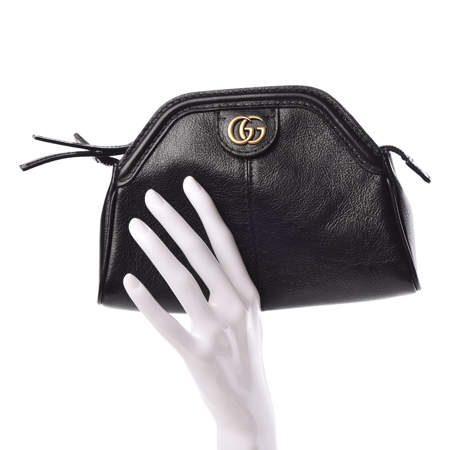 Calfskin Re(Belle) Clutch Black