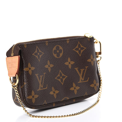 Louis Vuitton Monogram Mini Pochette Accessories 2 of 9
