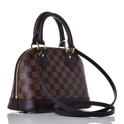 Louis Vuitton Damier Ebene Alma BB 4 of 9